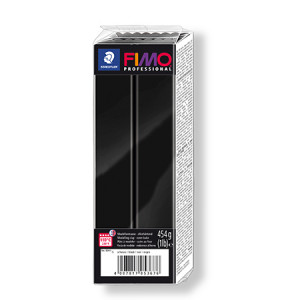 Pâte à modeler polymère Fimo Pro 454 g - 9 - Noir