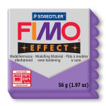 Pâte polymère Fimo Effect 56g - 604 - Lilas translucide