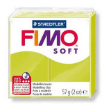 Pâte polymère Fimo Soft 57 g - 52 - Citron vert