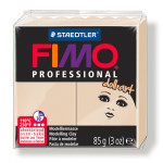 Pâte polymère Fimo Pro Doll Art 85 g - 78 - Nougat
