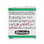 Peinture aquarelle Horadam demi-godet extra-fine - 535 - Vert de cobalt pur