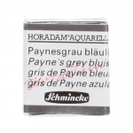 Peinture aquarelle Horadam demi-godet extra-fine - 787 - Gris de Payne bleuâtre