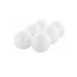 Boules en polystyrène - 5 cm - 6 pces