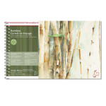 Carnet de voyage bamboo 15 x 25 cm 265 g/m²