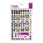 Gommettes yeux - 594 pcs