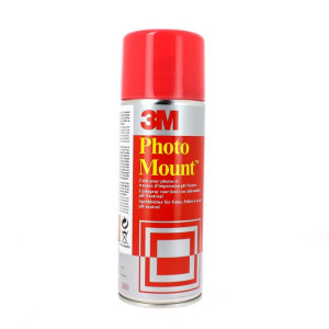 Colle 3M aérosol PhotoMount 400ml permanente