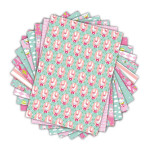 Bloc de papier imprimé Color Factory A4 Léonard & Joséphine n°2 48 feuilles