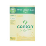 Canson C à GRAIN, Grain Fin 180g/m², pochette - 21 x 29,7 cm (A4)