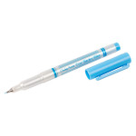 Stylo pointe fine encre bleue effaçable à l'eau