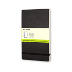 Carnet de notes Reporter 13 x 21 cm souple Noir