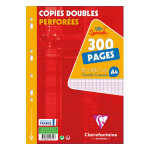 Copies doubles A4 Grands carreaux 300 pages