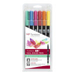 Feutre pour la peau ABT Dual Brush Pen 6 Couleurs