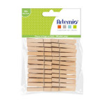 Pince à linge en bois 7 x 48 mm 48 pcs