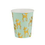 Gobelet en carton Faon 8 pcs