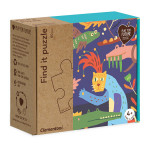 Jeu Find it Puzzle Dans la jungle