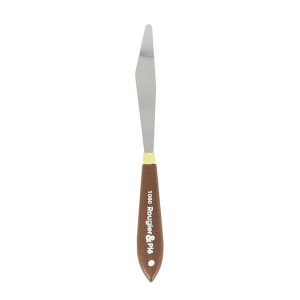Couteau à peindre Long & Biseauté à gauche 110 x 107 mm