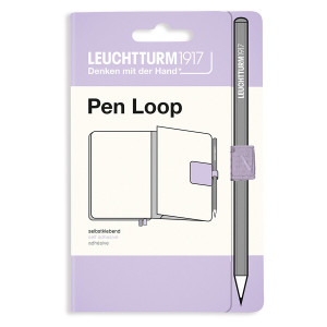 Attache stylo pour carnet Pen Loop Lilas