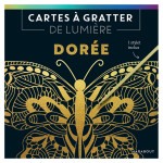 CARTES GRATTER DE LUMIERE : DOREE